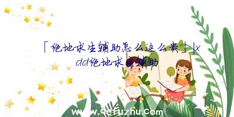 「绝地求生辅助怎么这么贵」|xdd绝地求生辅助